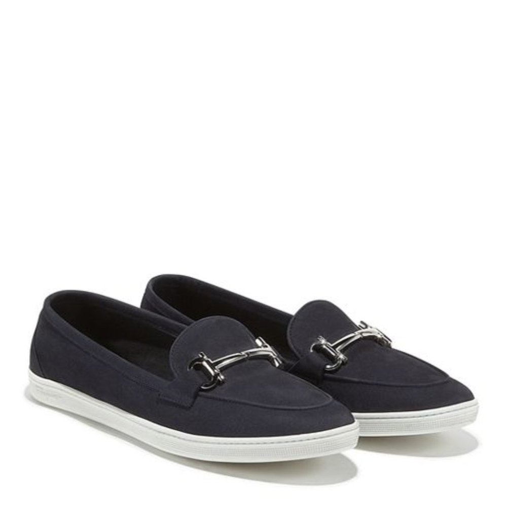 Salvatore Ferragamo Mercury Suede Gancini Loafer